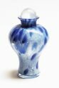 Blue Droplet Crystal Urn